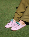 Pink suede clogs - Dandy