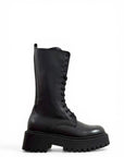 Anfibio in pelle nero - Ambra