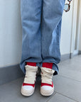 Sneakers in jeans - Tore Over