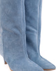 Stivale in camoscio azzurro - MRS SMALL New