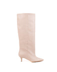 Stivale in pelle beige - MRS SMALL New