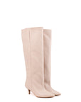 Stivale in pelle beige - MRS SMALL New