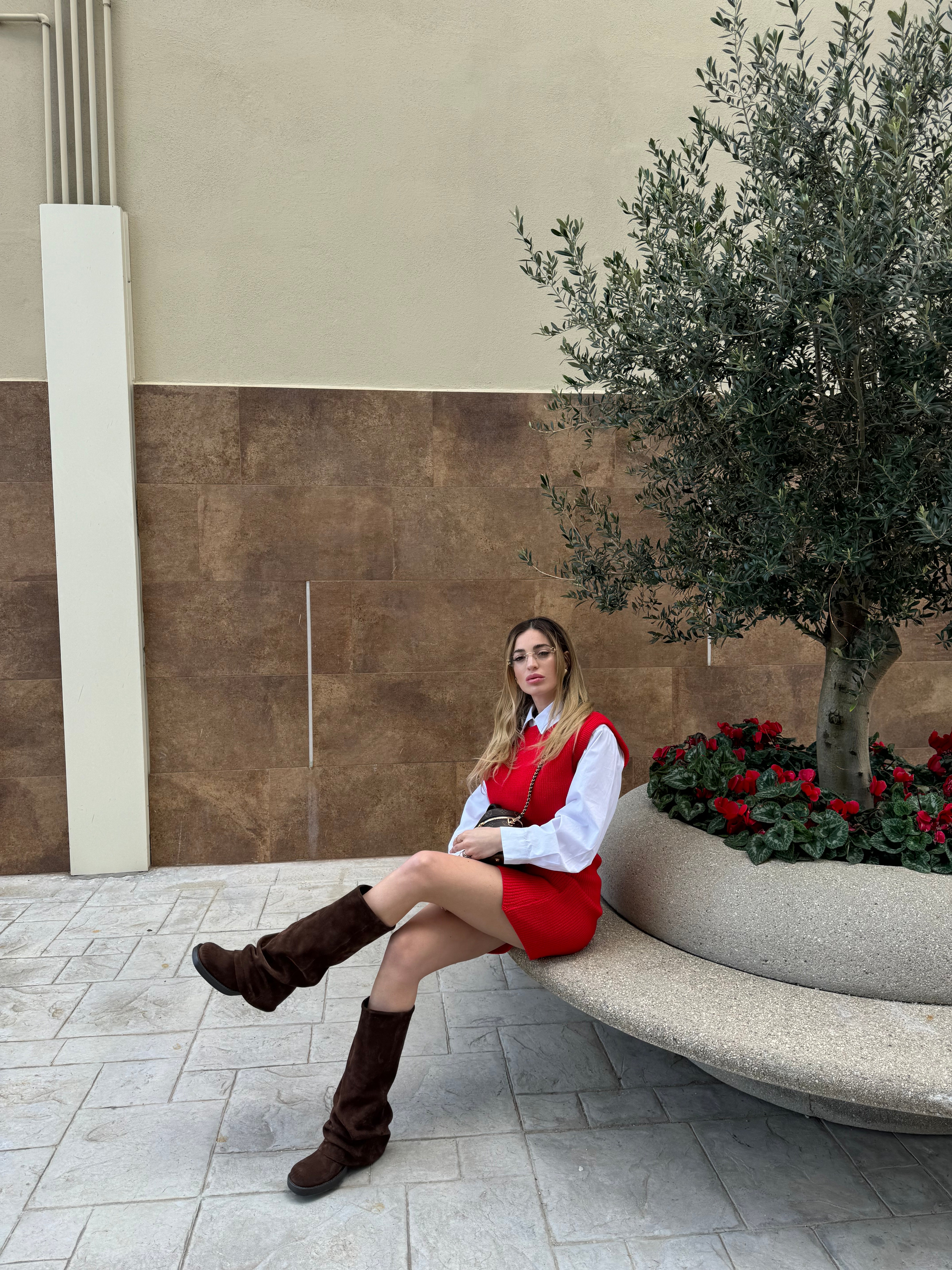 ショートブーツ・ブーティ Strategia A5517 Ankle Boots Stivale Camoscio Marrone Stivale in camoscio marrone - Jen SPS – Citarelli Calzature