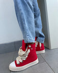 Sneakers in jeans - Tore Over