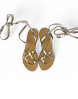 Sandalo basso con lacci - Antea Warm Tones SS25