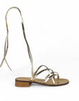 Sandalo basso con lacci - Antea Warm Tones SS25