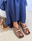 Sabot in raffia - Denise