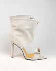 Sandalo con dettagli oro in pelle e camoscio - Egypt
