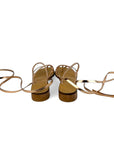 Sandalo basso con lacci e strass - Antea SS25