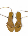 Sandalo basso con lacci e strass - Antea SS25