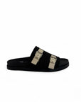 Ciabatta in jeans con fibbie - Sarah