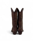 Texano con ricami in nabuk cioccolato - Cowgirl SS25