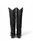 Texano con bande laterali in pelle nero - Iris