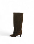 Stivale in camoscio marrone - MRS SMALL