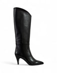 Stivale con tacco in pelle nero - Jason