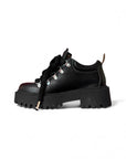 Sneakers in pelle nero con lacci - Mexico