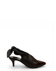 Leather mule with bow - Taylor