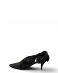 Leather mule with bow - Taylor