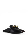 Black leather clogs - Alyson
