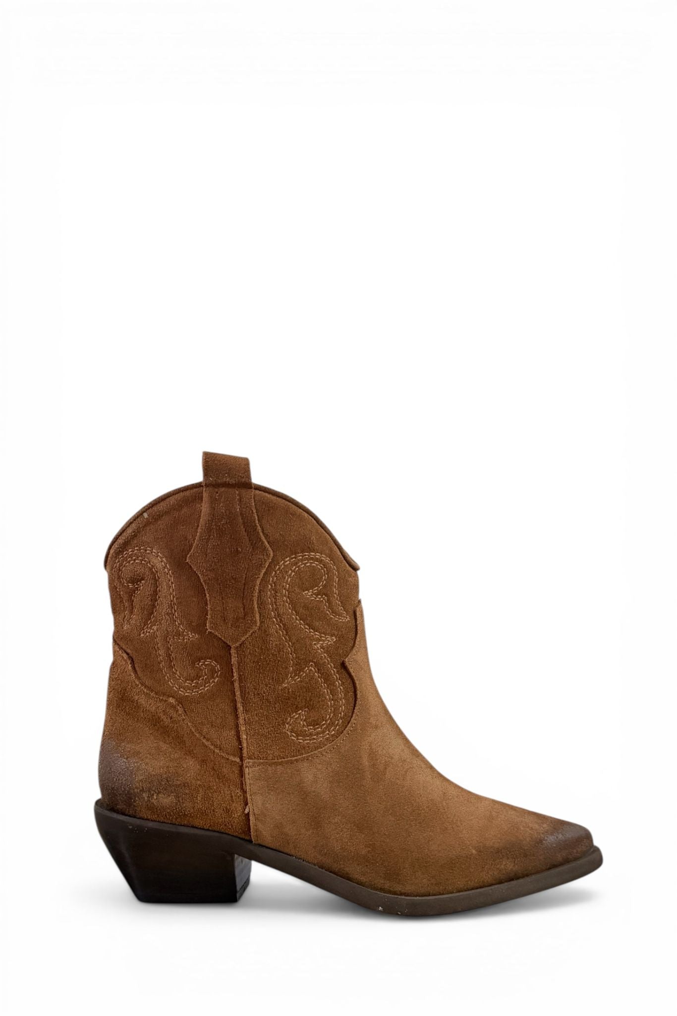 Texano basso in pelle e camoscio - Sahara low PRE ORDER