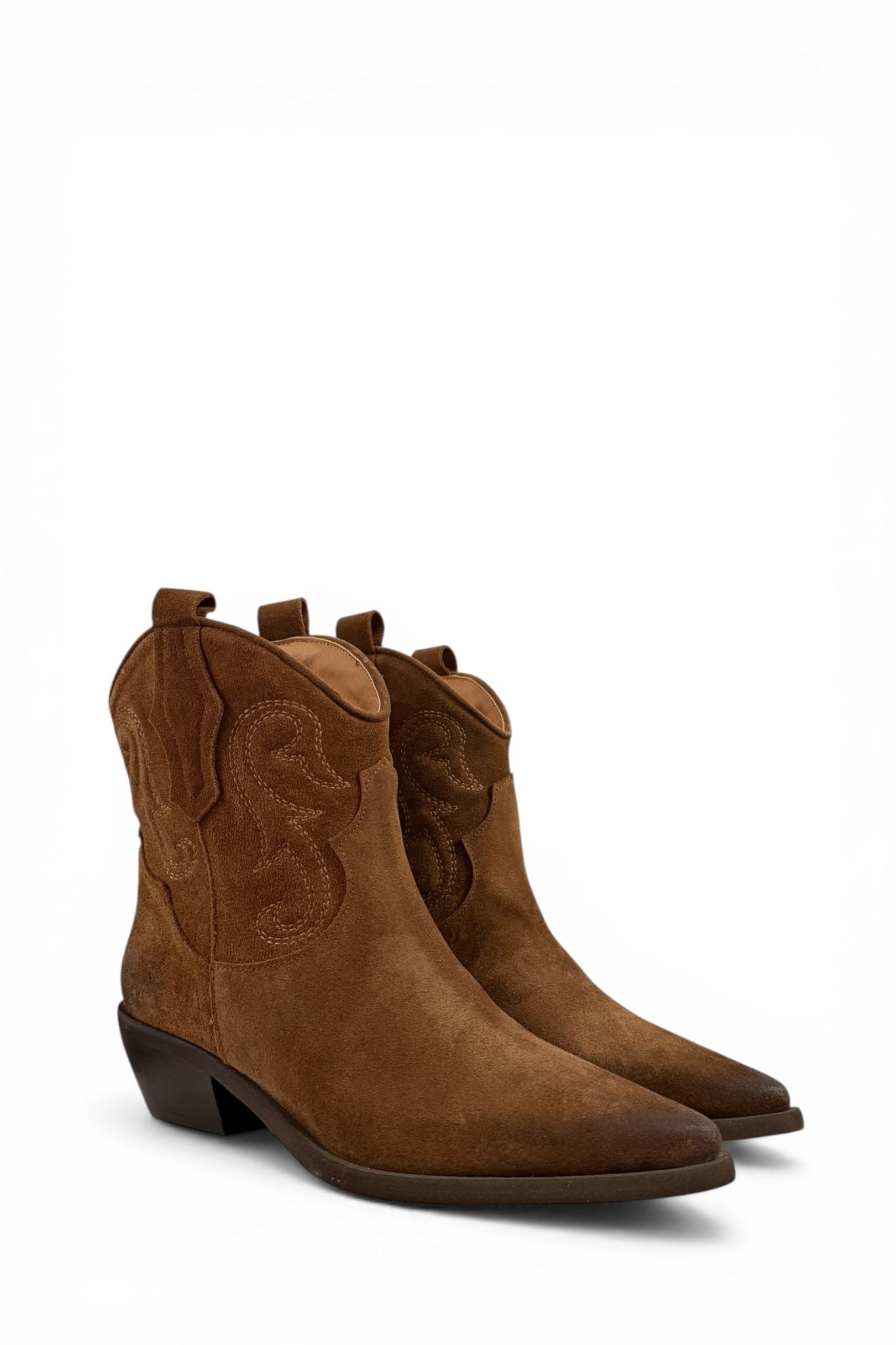 Texano basso in pelle e camoscio - Sahara low PRE ORDER