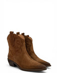 Texano basso in pelle e camoscio - Sahara low PRE ORDER