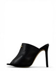 Sabot spuntato in pelle nero - Elizabeth