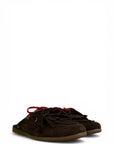 Sabots en daim marron foncé - Dandy