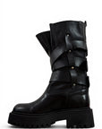 Bottines en cuir noir - Roxy