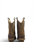 Texano basso in camoscio talpa - Sahara low