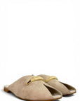 Sabot spuntato in camoscio - Mila
