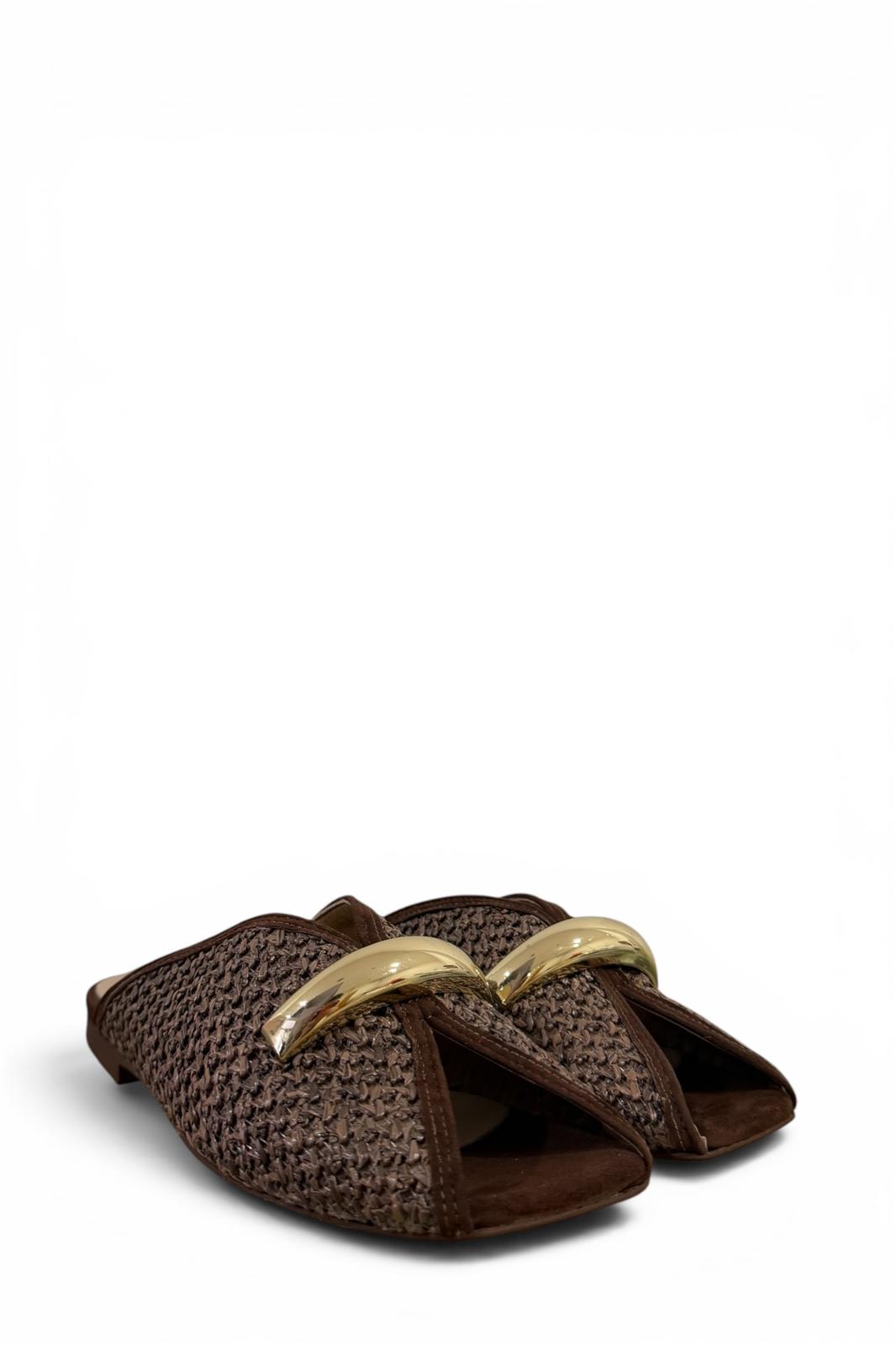 Sabot in raffia - Denise