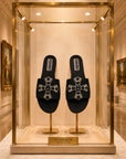 Ciabatta con decori cross - Priscilla