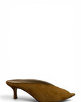 Sabot con tacco in camoscio - Lety