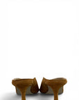 Sabot con tacco in camoscio - Lety