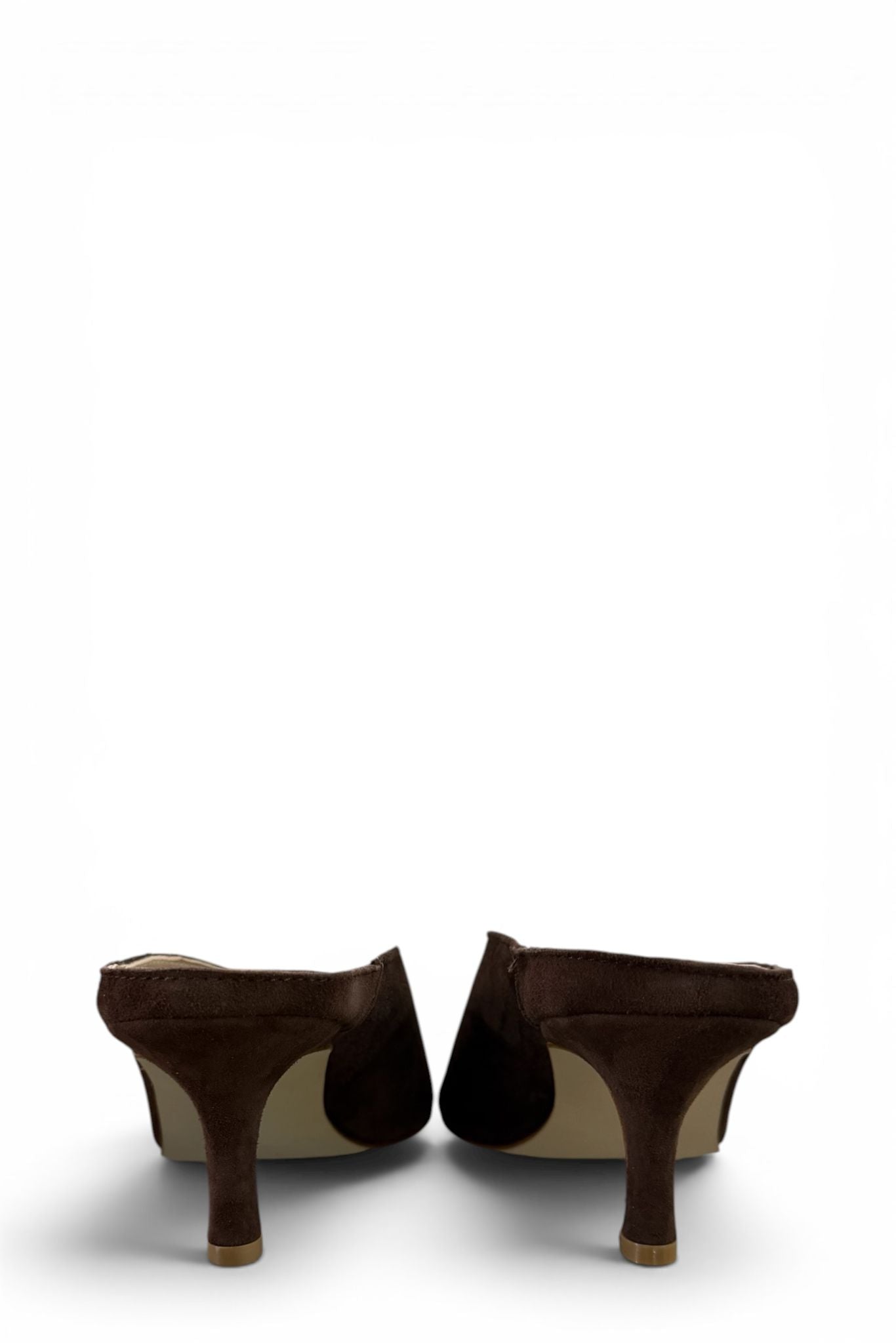 Sabot con tacco in camoscio - Lety