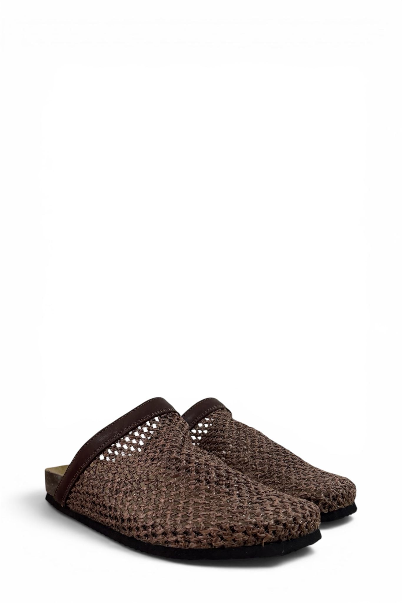 Sabot in raffia - Giselle