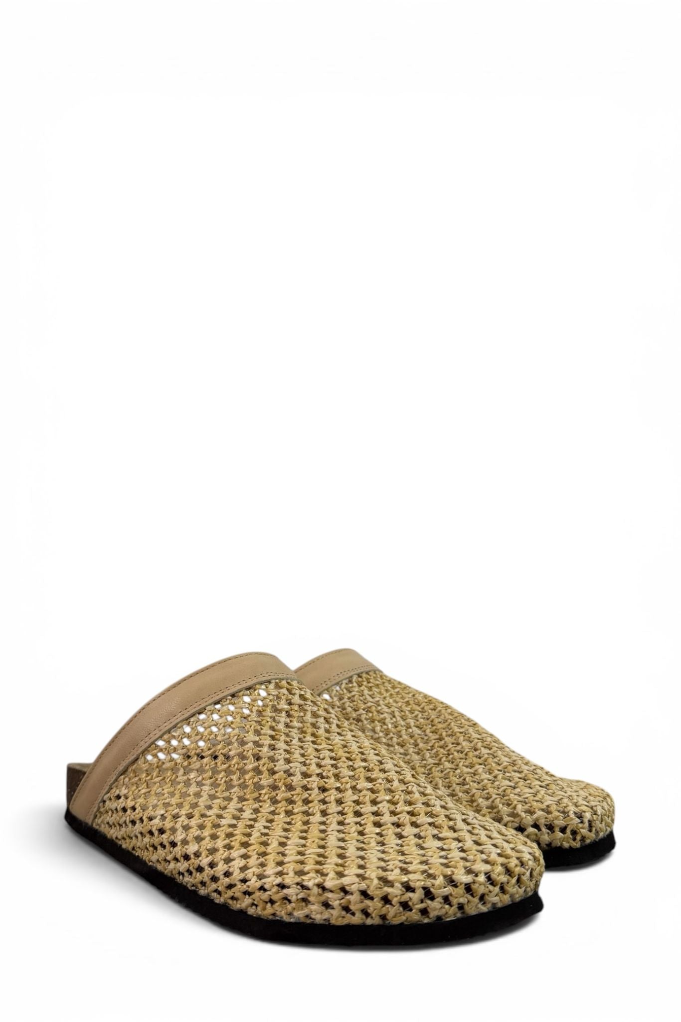 Sabot in raffia - Giselle