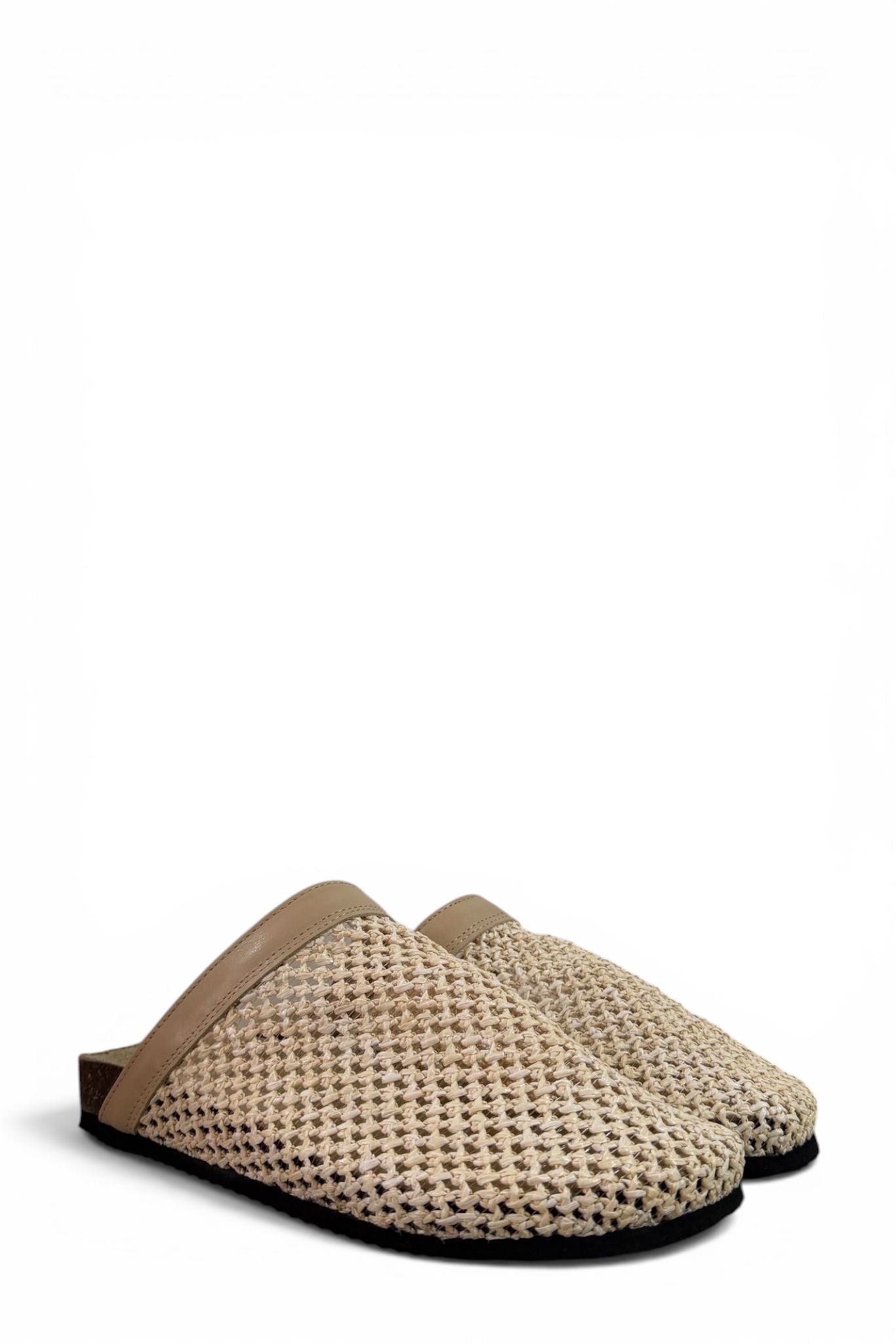 Sabot in raffia - Giselle