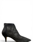 Tronchetto in raffia nero - Jess