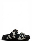 Ciabatta mucca bianco/nero - Goldie
