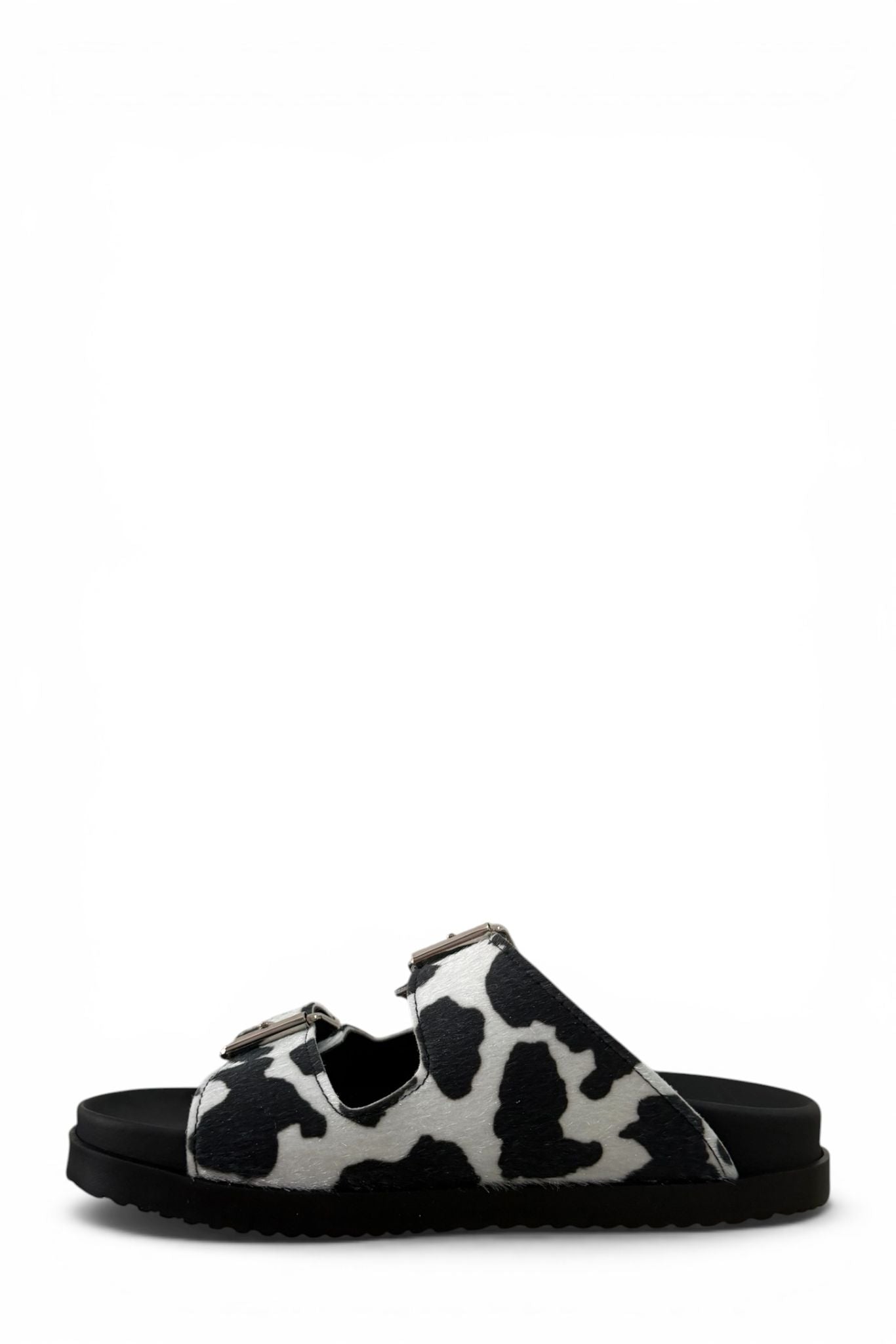 Ciabatta mucca bianco/nero - Goldie