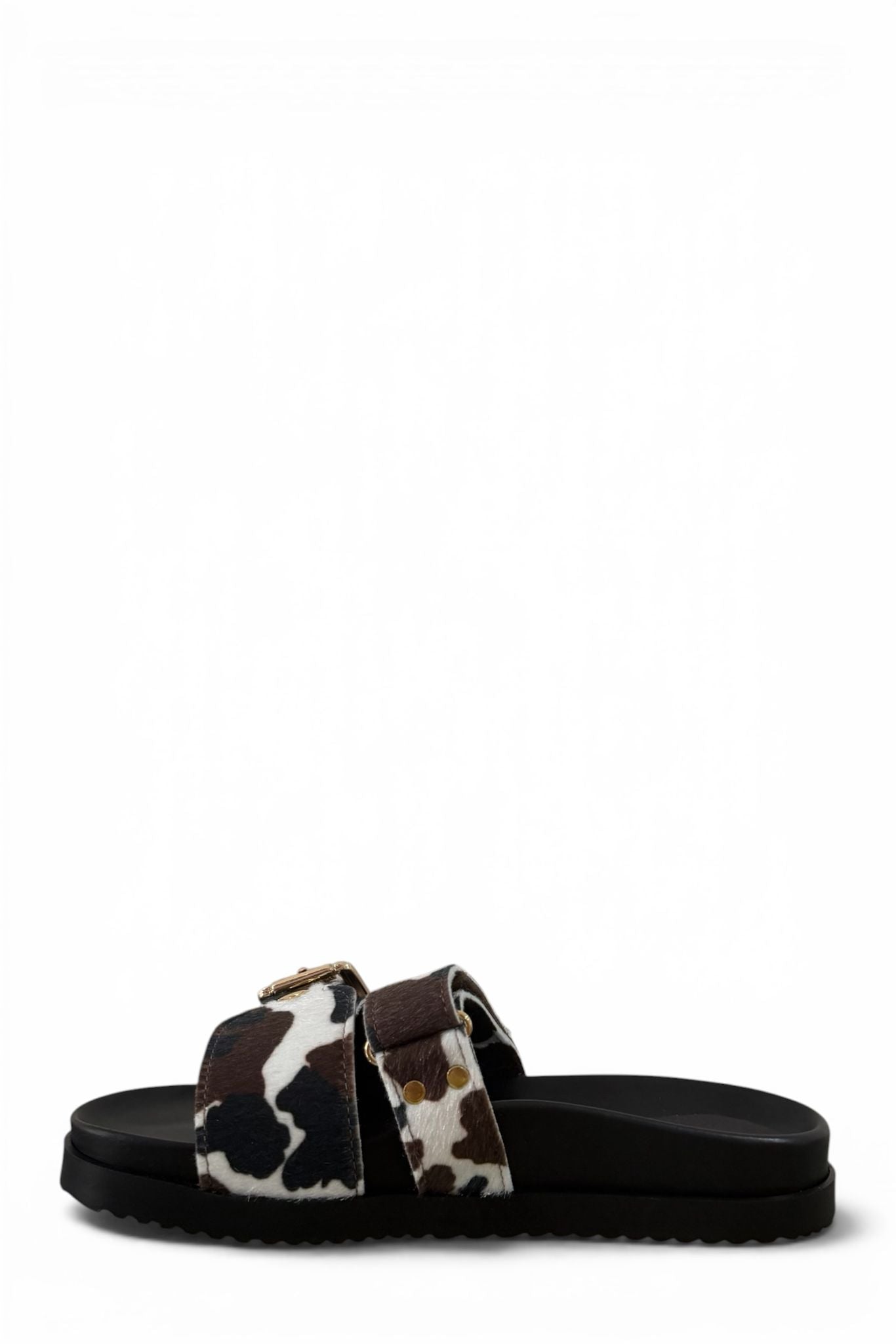 Sandal with straps and gold buckle - Katy SS25