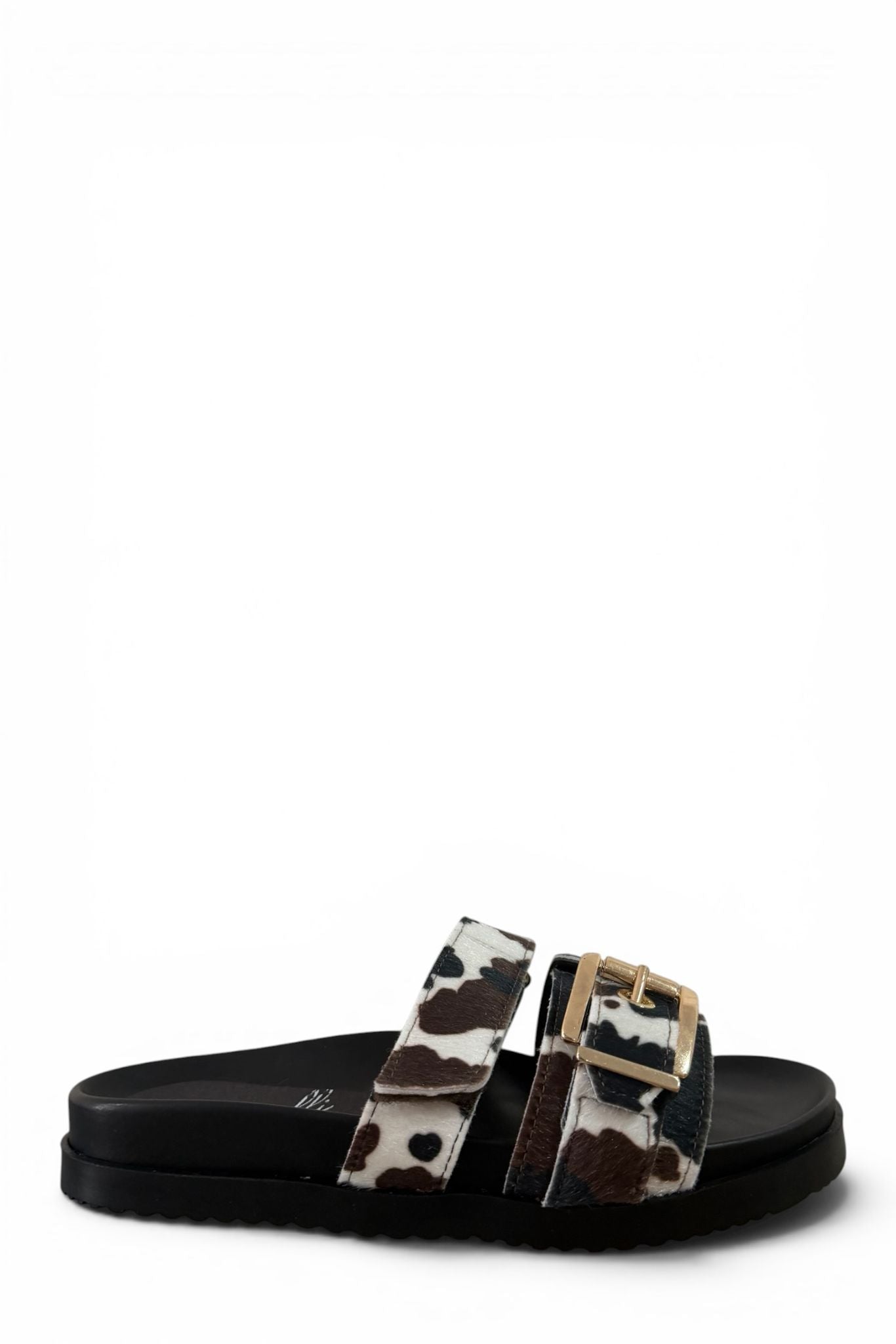 Sandal with straps and gold buckle - Katy SS25