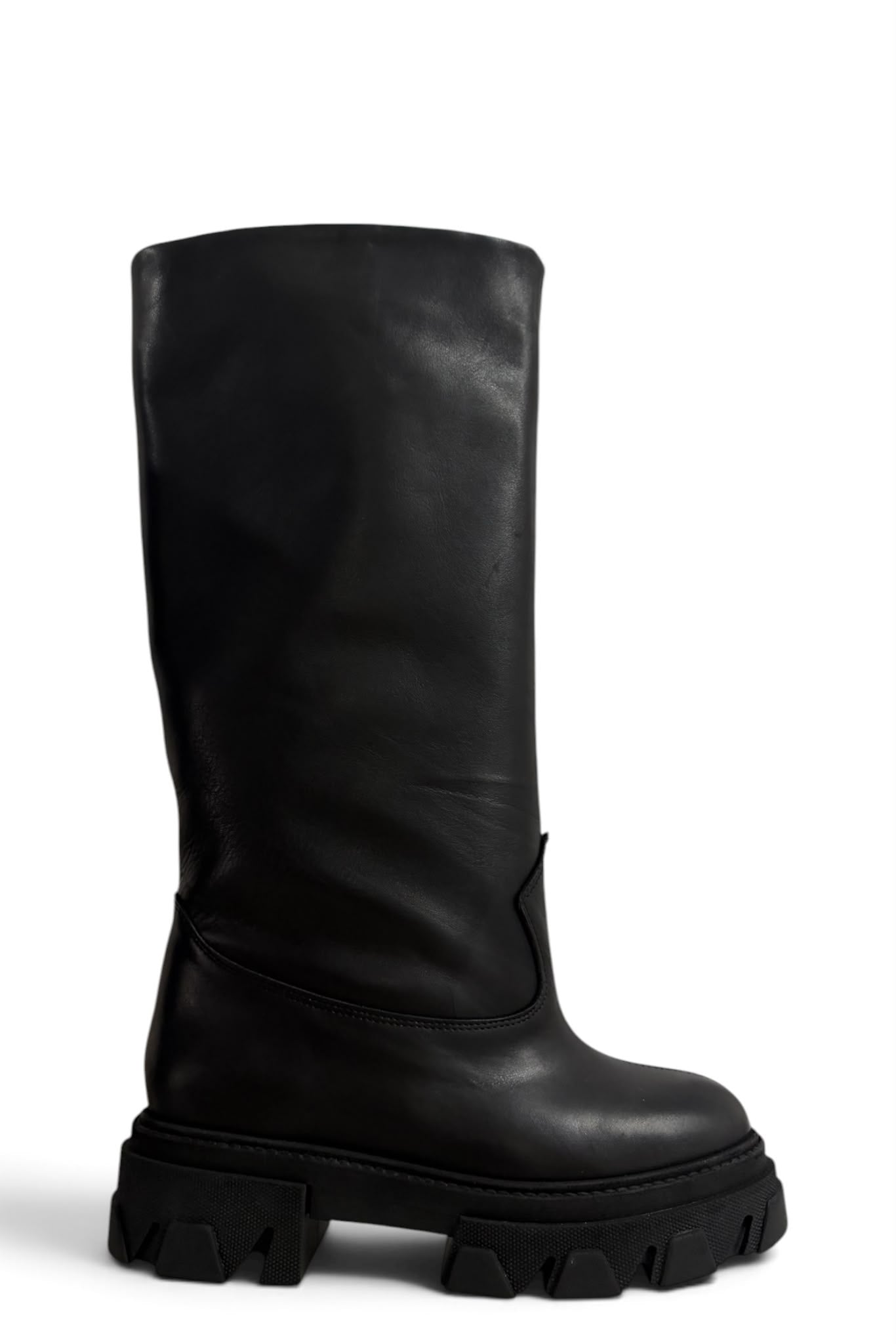 Anfibio in pelle nero - Ember PRE ORDER