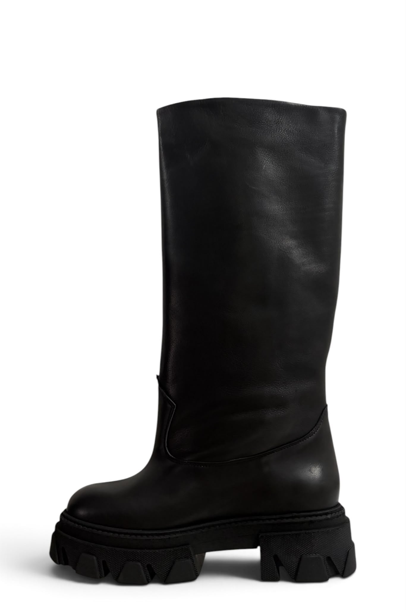 Anfibio in pelle nero - Ember PRE ORDER