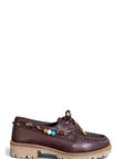 Mocassino in pelle marrone - Ally