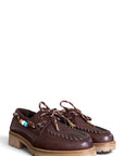 Mocassino in pelle marrone - Ally