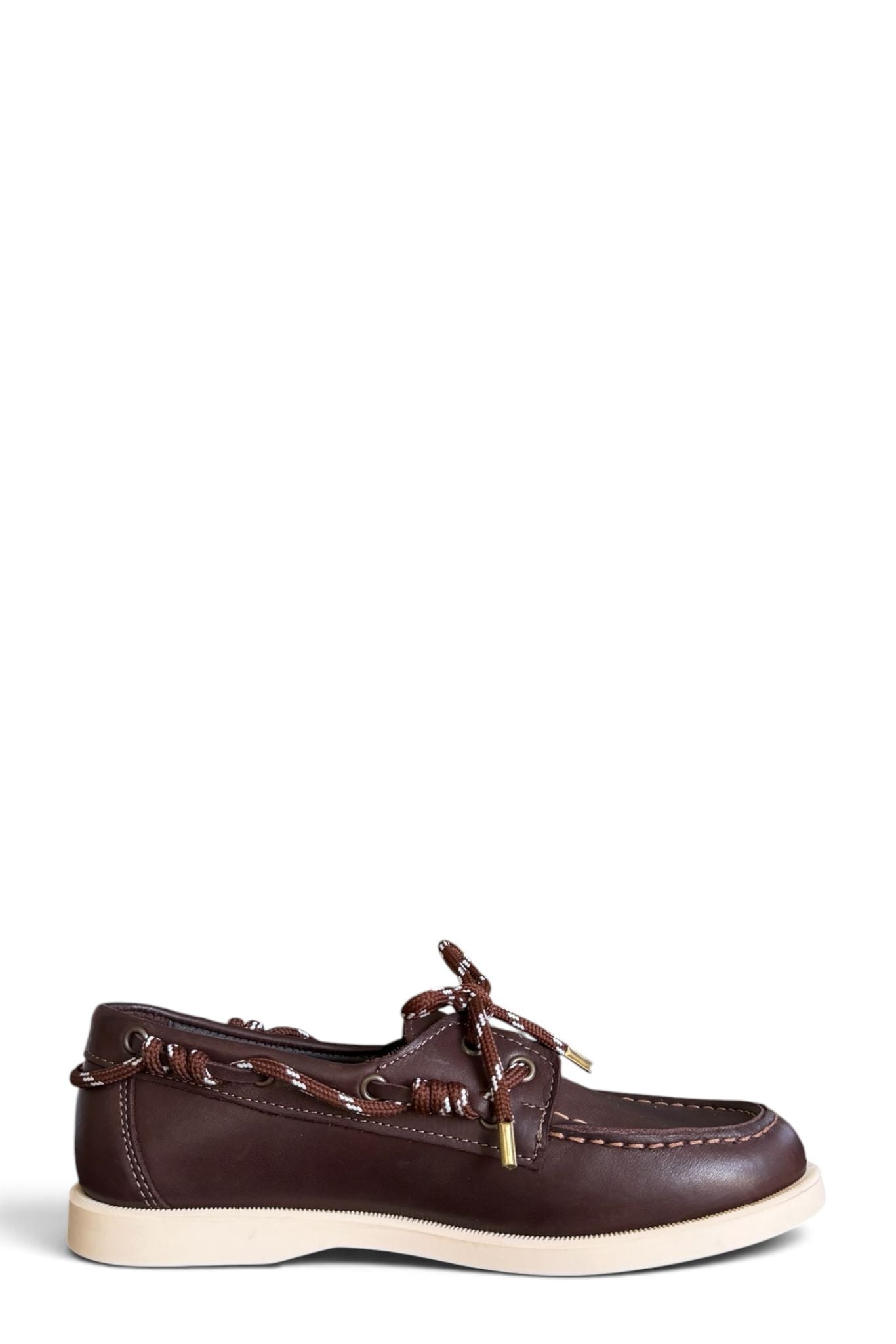 Mocassino in pelle marrone - Amy