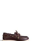 Mocassino in pelle marrone - Amy